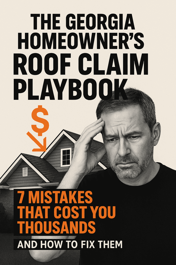 The Georgia Homeowner's Roof Claim Playbook — free guide cover